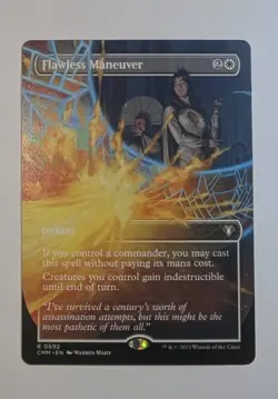 Near Mint, English - 1 x MTG Flawless Maneuver - Borderless Commander Masters - Image 1