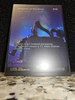 Final Fantasy MTG - Memories of Nibelheim Stroke of Midnight Foil (Near Mint) - Image 1
