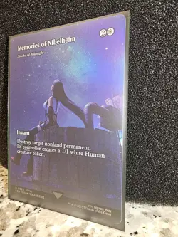 Final Fantasy MTG - Memories of Nibelheim Stroke of Midnight Foil (Near Mint) - Image 3