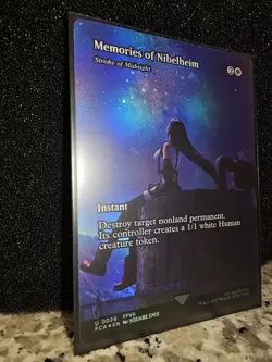 Final Fantasy MTG - Memories of Nibelheim Stroke of Midnight Foil (Near Mint) - Image 4