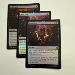 4x Dark Deal FOIL 161 Uncommon Avatar Eternal Legal TLE MTG Mint Unplayed NM x4 - Image 1