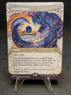 Dawn's Truce (Showcase) Bloomburrow Regular NM - Image 1