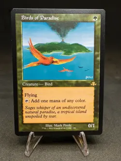 Birds of Paradise (Retro Frame) Dominaria Remastered Regular NM - Image 1