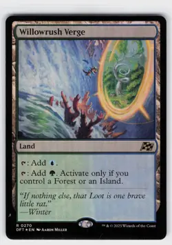 Aetherdrift #270 Willowrush Verge Foil - Image 1