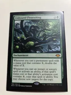 Unbound Flourishing #189 (NM) Modern Horizons MH1 Magic MTG - Image 1