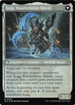 Sygg, Wanderwine Wisdom Lorwyn Eclipsed Foil NM 76 - Image 2