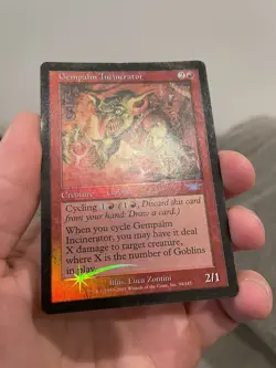Gempalm Incinerator 2003 Legions FOIL Red Uncommon Sorcery MTG - Image 3