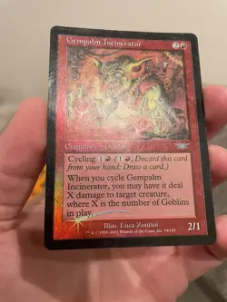 Gempalm Incinerator 2003 Legions FOIL Red Uncommon Sorcery MTG - Image 4
