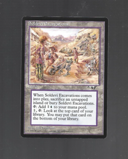 1x MTG Soldevi Excavations (ALL) Alliances - 1996 NM LP - Image 1