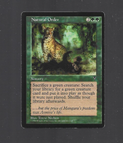 Magic The Gathering Visions Natural Order MTG TCG CCG NM-LP Clean - Image 1