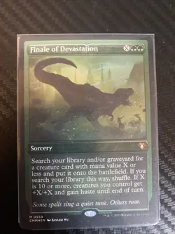 Finale of Devastation (Foil Etched) Commander Masters Foil - Image 1