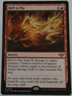 Hell to Pay Outlaws of Thunder Junction Regular - Image 1