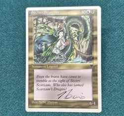 UNPLAYED SIGNED Sivitri Scarzam Chronicles NM NENE THOMAS EDH CUBE - Image 1