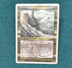 UNPLAYED SIGNED Nebuchadnezzar CHRONICLES MTG Magic RICHARD KANE FERGUSON NM EDH - Image 1