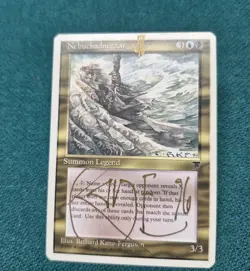 UNPLAYED SIGNED Nebuchadnezzar CHRONICLES MTG Magic RICHARD KANE FERGUSON NM EDH - Image 5