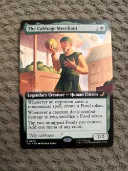 Magic the Gathering #203 The Cabbage Merchant - Image 1