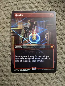 Magic the Gathering #24 Gamble Foil - Image 1