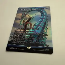 The Monstrous Serpent-Koma Cosmos Serpent FOIL 51 Avatar TLE MTG Mythic Unplayed - Image 3