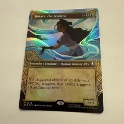 Katara, the Fearless FOIL Showcase 350 Avatar TLA MTG Rare Unplayed Mint M/NM - Image 2