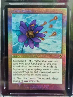 CGC Graded 9 FOIL LOTUS BLOOM - Time Spiral Promo - MTG Magic the Gathering (b) - Image 2