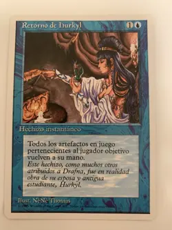 MTG NM Retorno de Hurkyl Spanish Hurkyl’s Recall Free Shipping US With Tracking - Image 1
