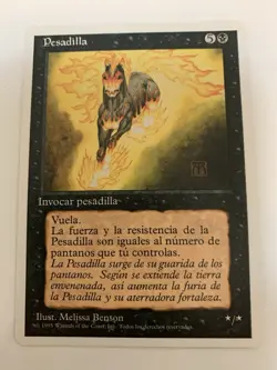 MTG NM Pesadilla Spanish Nightmare Free Shipping In The US with Tracking - Image 1