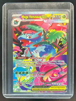 2025 Pokemon Mega Evolution Venusaur ex Special Illustration Rare #177/132 - Image 1