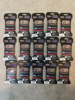 Pokemon TCG SEALED Phantasmal Flames Sleeved Booster Pack (LOT OF 15) - Image 2