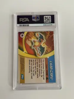 2004 Topps Pokemon Charizard #16 Advanced Challenge PSA 3 - Image 2