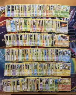 Vintage Pokemon Card Lot Fire Groudon Blastoise Eevee 225+ - Image 1
