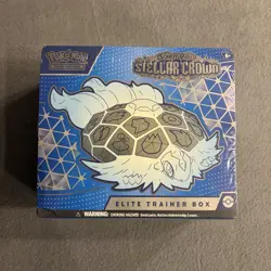 Pokemon Scarlet & Violet Stellar Crown ETB Elite Trainer Box New Sealed - Image 1