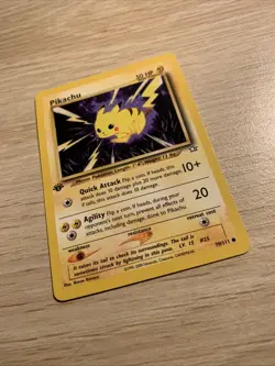 Pikachu 70/111 - 1ST EDITION Neo Genesis Pokemon Card Naoyo Kimura - Image 2