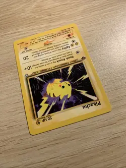 Pikachu 70/111 - 1ST EDITION Neo Genesis Pokemon Card Naoyo Kimura - Image 3