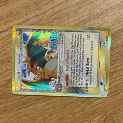 Pokemon Charizard 4/100 Crystal Guardians Holo Rare Reverse Holo English - Image 1