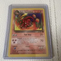2000 Vintage WOTC Pokemon Team Rocket Unlimited Dark Charmeleon #32/82 - Image 1