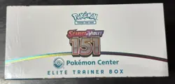 Scarlet & Violet 151 Pokemon Center Elite Trainer PC ETB SEALED w/ Case (Tears) - Image 5