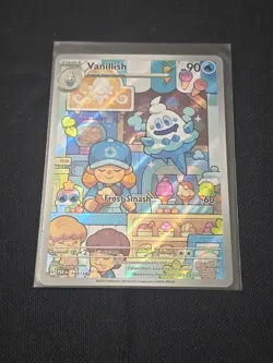 Vanillish 190/182 SV04: Paradox Rift Holo Pokemon TCG Illustration Rare NM - Image 1