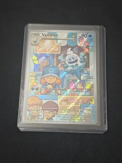 Vanillish 190/182 SV04: Paradox Rift Holo Pokemon TCG Illustration Rare NM - Image 2
