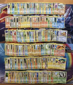 Vintage Pokemon Card Lot Fire Dragonite Typlosion Gyarados 225+ - Image 1