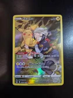 Pikachu TG05/TG30 NM Holo Full Art Ultra Rare Lost Origin 2022 Pokemon - Image 1
