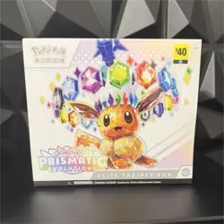 Pokemon Prismatic Evolutions Elite Trainer Box Eevee English TCG - Image 1