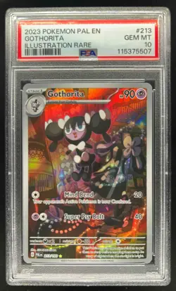 2023 Pokemon SV Paldea Evolved Gothorita #213/193 PSA 10 - Image 1