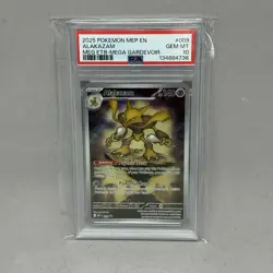 Pokemon - Mega Evolution Promo - Alakazam 009 Full Art Holo - Gem Mint PSA 10 - Image 1