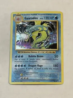Pokemon TCG Gyarados 34/108 XY Evolutions Holo Rare 2016 LP - Image 3