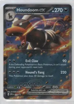 Houndoom ex Pokemon Scarlet & Violet Black Star Promo #103 - Image 1