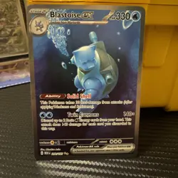 Pokemon Blastoise ex 200/165 Special Illustration Rare Scarlet & Violet 151 NM - Image 2