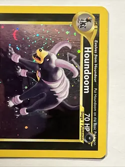 Houndoom 4/75 Pokemon Neo Discovery Unlimited Holo Rare LP/MP - Image 5
