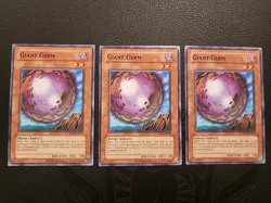 3x Giant Germ RP01-EN070 Yugioh Retro Pack 2020 Playset Mint - Image 1