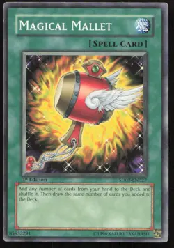 Yu-Gi-Oh TCG #SD09-EN027 Magical Mallet 1st Edition - Image 1
