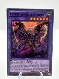 Divine Serpent Apophis MZTM-EN004 Yugioh 1st Edition (New) Super Rare - Image 1